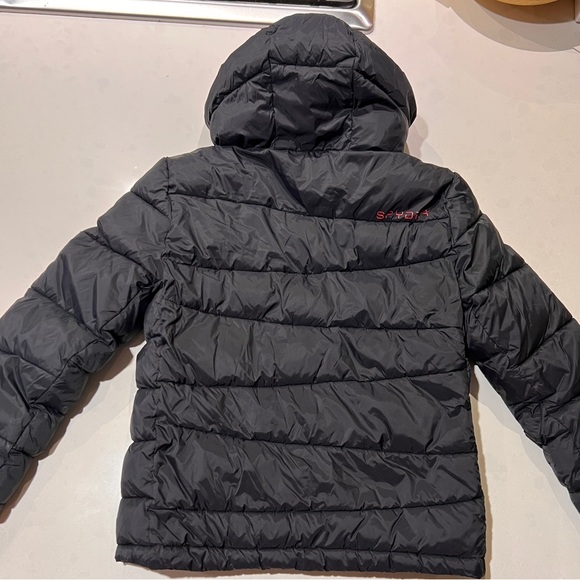Spyder Water Resistant Hooded Puffer Jacket - Picture 2 of 13